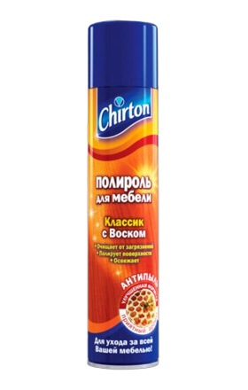 Полирол д/мебели "Chirton" морская свежест 300мл Греция