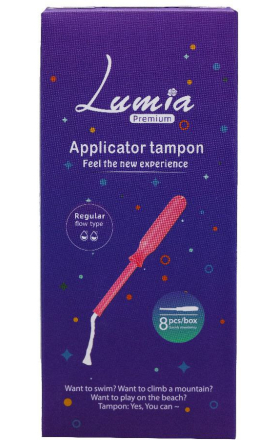 Տամպոն "Լումիա" ռեգուլյար 2կաթիլ 8հատ