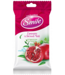 Անձեռոցիկ խոնավ Սմայլ նռան բույրով 15 հատ