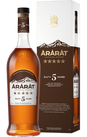Կոնյակ «Արարատ» 5տ (տուփով) 0.7լ