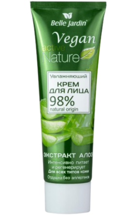 Крем для лица "Belle Jardin" Веганский алоэ 85г