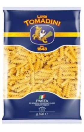 Макароны  Tomadini № 160/82 Fusilli  500г