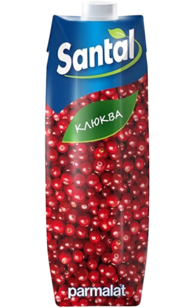 Հյութ «Santal» 1լ լոռամիրգ