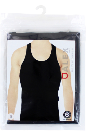 Men's T-shirt "Alex" black S