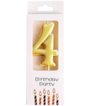 Մոմ թիվ 4 "Happy Birthday"