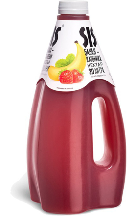 Նեկտար «Սիս» 1.6լ բանան և ելակ