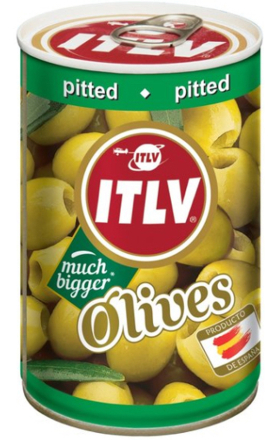 Ձիթապտուղ կանաչ մարինադ Կոպոլ կանաչ  Ի.Տ.Լ.Վ  առանց կորիզ 300գր
