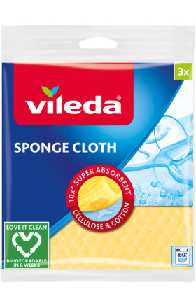 Անձեռոցիկ սպունգանման «Vileda» 3հատ