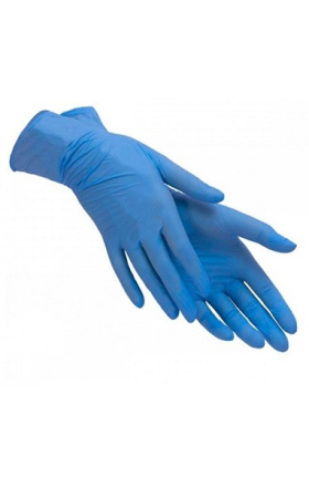 Gloves nitrile blue Clean Point 100pcs M