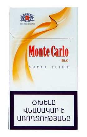 Cigarettes "Monte Carlo Super Slims Silk"