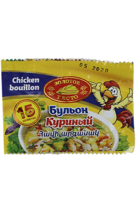 Արգանակ «Золотое тесто» 10գ Հավ