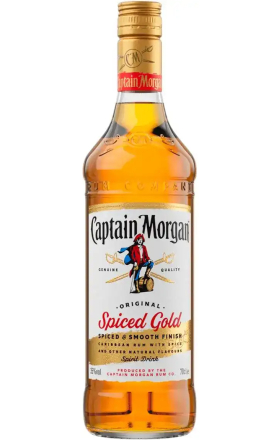 Rum "Captain Morgan" Gold, spiced 0.75l