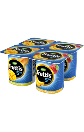 Յոգուրտային արտադրանք «Campina Fruttis» 115գ