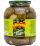 Կարնիշոն մարինացված «Coopoliva» 6-9սմ 1415 մլ