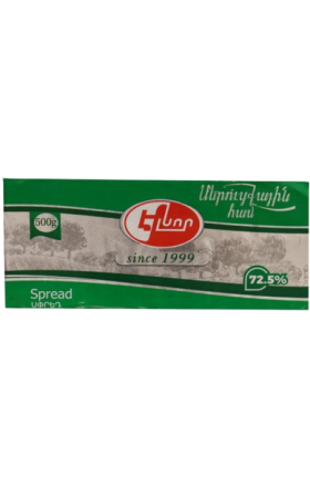 Սփրեդ «Էլնոր» 500գ, յուղայնությունը՝ 72.5%