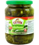 Pickled cornichons "Lutik" 720g