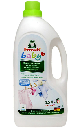 Гель д/стирки Frosch baby allerg. 1.5л