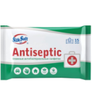 Wet wipes "Silk Soft" antibacterial 15pcs