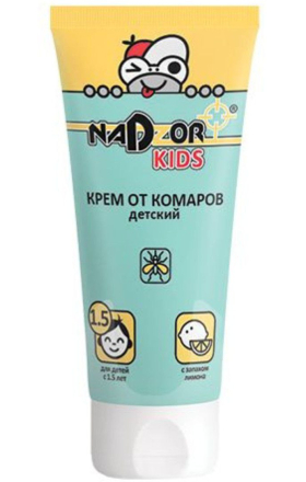 Կրեմ մոծակների դեմ 1,5տ+ երեխաների Nadzor Kids 30գ 1404