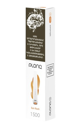 Electronic cigarette "PLONQ" Sun Rush (up to 1500 cigarettes)
