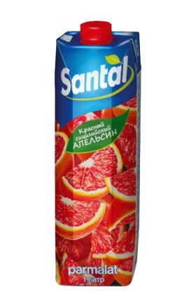 Հյութ «Santal» 1լ կարմիր նարինջ  