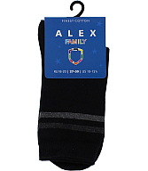 Գուլպաներ «Ալեքս» Family, Սև, 27-30