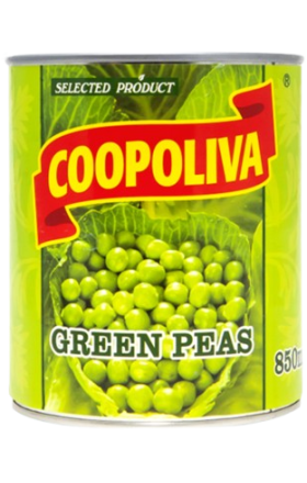 Կանաչ ոլոռ «Coopoliva»  850գ