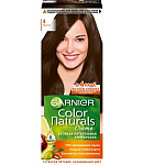 Hair dye "Garnier Color Naturals" №4 
