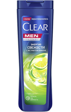 Շամպուն «Clear Men» 380մլ