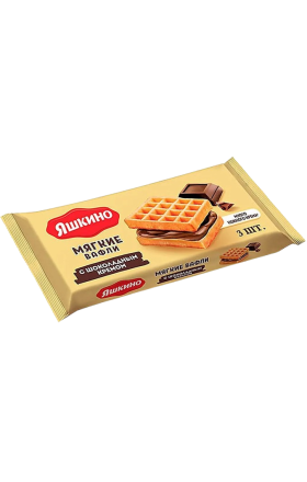 Վաֆլի՝ շոկոլադե կրեմով «Яшкино» 120գ
