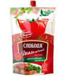 Кетчуп шашлычный "Слобода" Живая еда 300г