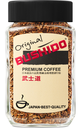 Սուրճ լուծվող «Bushido» Original  100գ