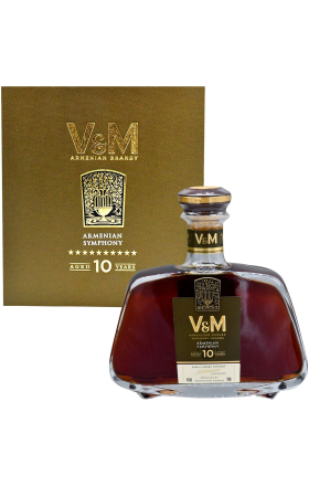 Cognac "V<(>&<)>M " 10y (box) 0.7l