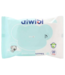 Детские влажные салфетки Aiwibi синий 20шт 