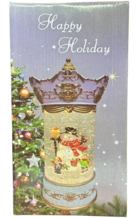 Լապտեր-լամպ՝ «Կարուսել» ամանորյա կոմպոզիցիայով