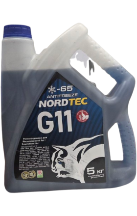 Antifreeze “Nordtek” G11, blue, 5 L