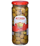 Ձիթապտուղ Acorsa կանաչ լցոնված պղպեղով 350գ