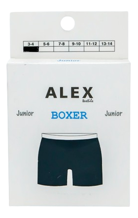 Boys' shorts "Alex" blue 3-4
