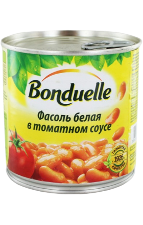 Фасоль белая "Bonduelle" 425г