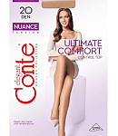 Զուգագուլպա Conte Nuance 20den Mocca 5