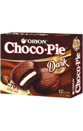 Cookies coated with chocolate "Choco Pie" Orion 360g