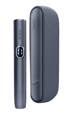 Tobacco heating system "IQOS ILUMA i  MIDNIGHT BLACK"