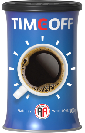 Սուրճ լուծվող «Ռոյալ Արմենիա Թայմ Օֆֆ» 100գ 	