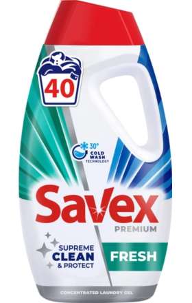 Washing gel Savex Premium fresh 1.8l