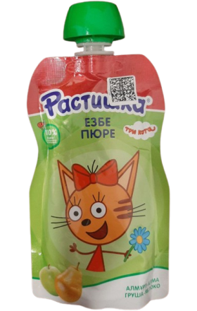 Пюре "Danone Растишка" груша, яблоко 85г