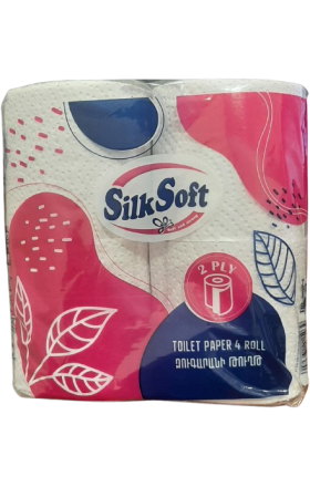 Զուգարանի թուղթ «Silk Soft» 4 հատ