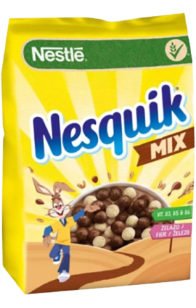 Պատրաստի նախաճաշ «Nestle» Nesquik Mix 225գ  	
