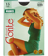 Զուգագուլպա «Conte Elegant Nuance 15 Den N2» Մոկկա