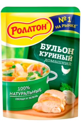 Հավի արգանակ «Роллтон» տնական 90գր