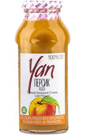 Հյութ «Յան» 0.25լ դեղձ